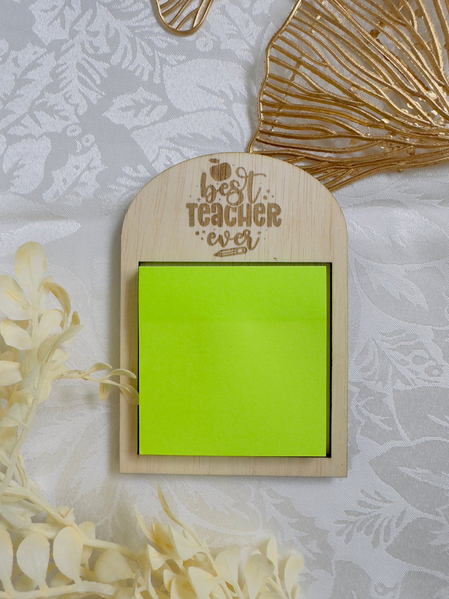 Teacher appreciation Note Pad and bookmark