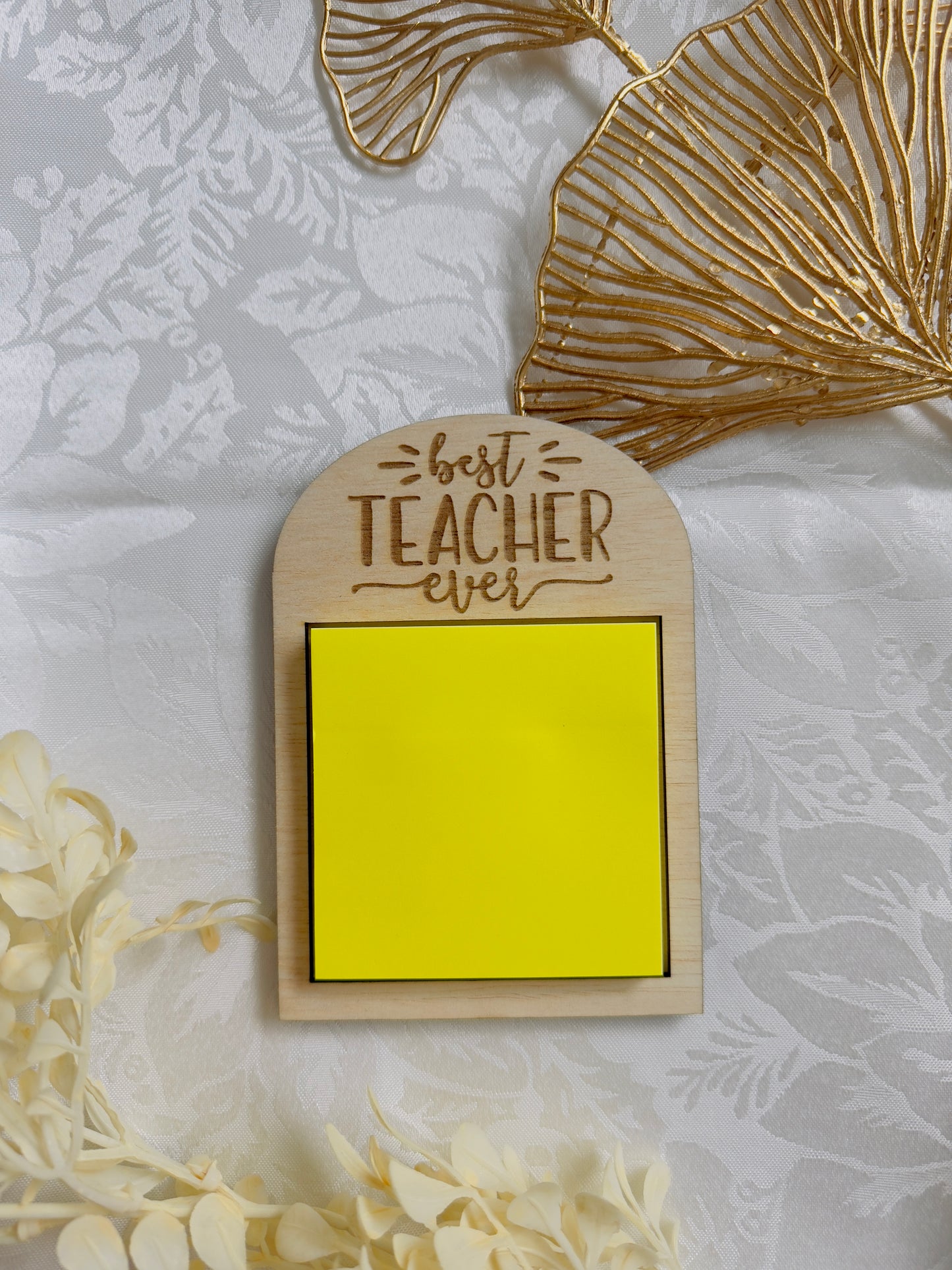 Teacher appreciation Note Pad and bookmark