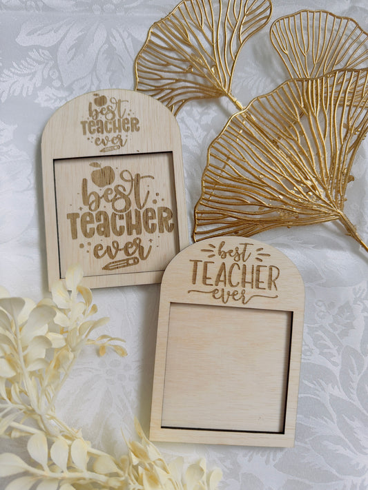 Teacher appreciation Note Pad and bookmark