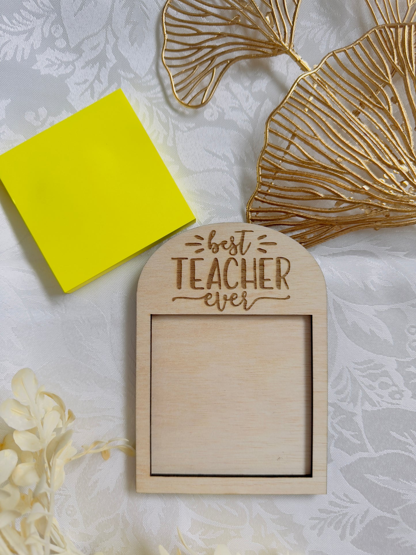 Teacher appreciation Note Pad and bookmark