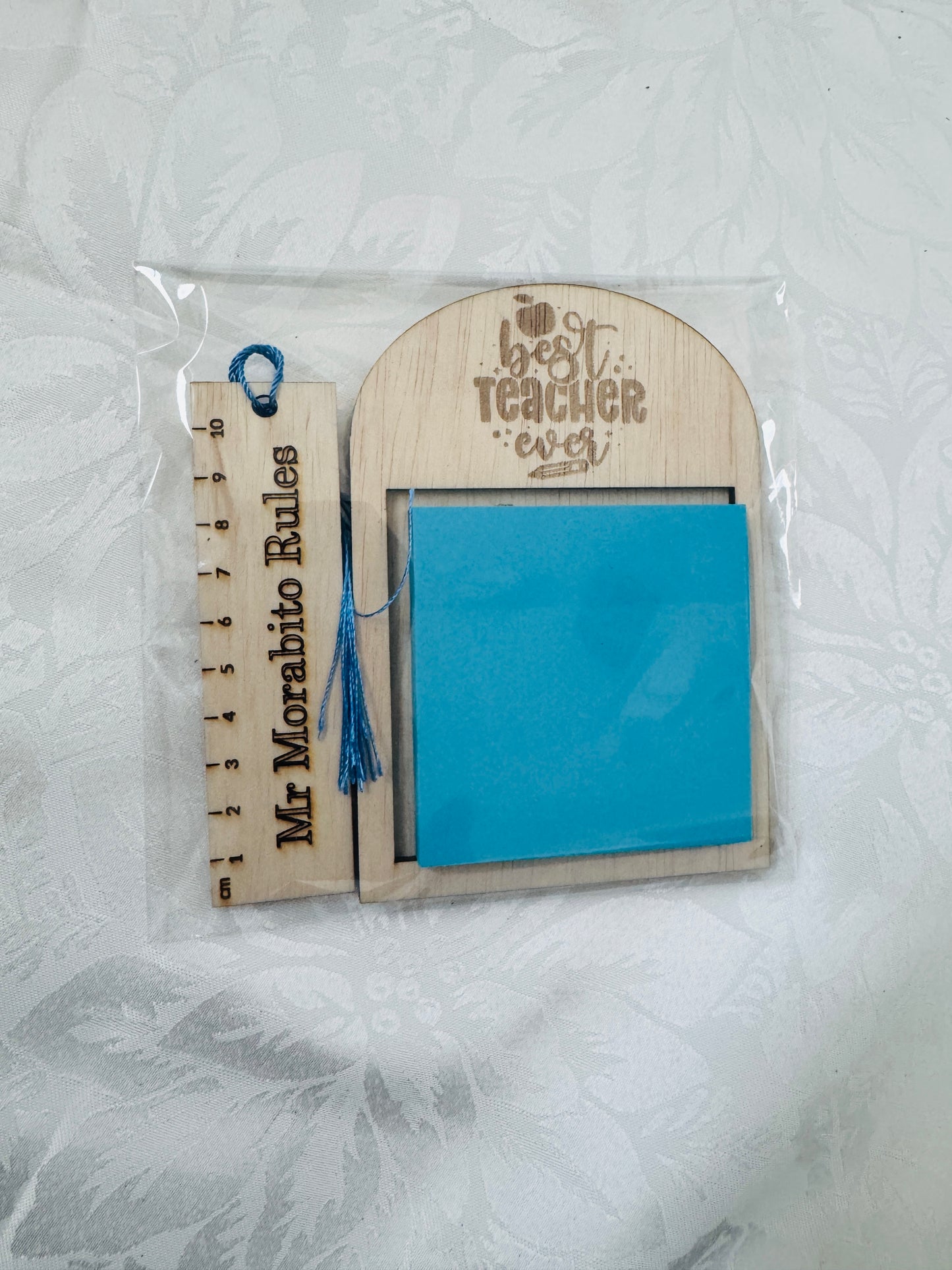 Teacher appreciation Note Pad and bookmark