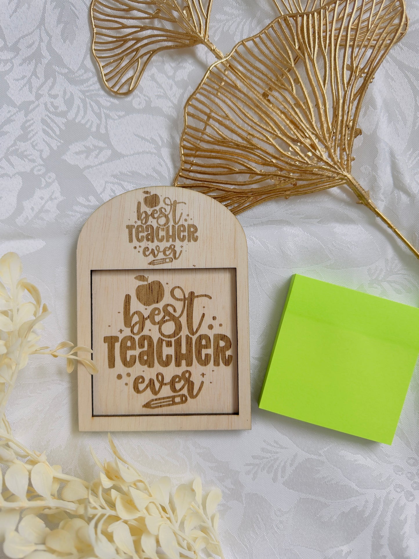 Teacher appreciation Note Pad and bookmark
