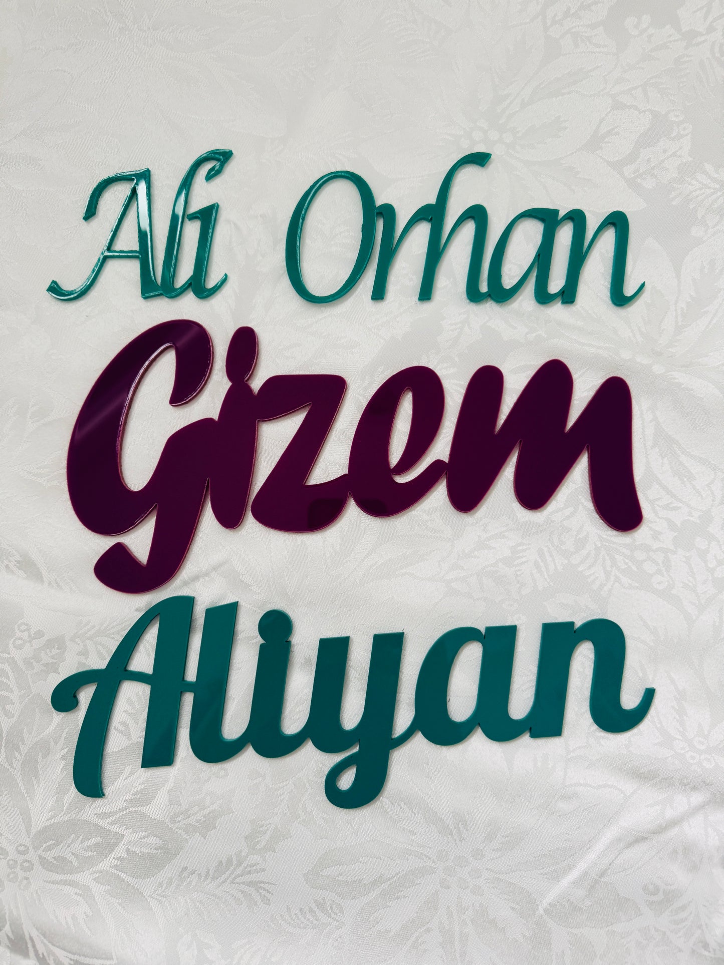 Name Signs and bookmarks