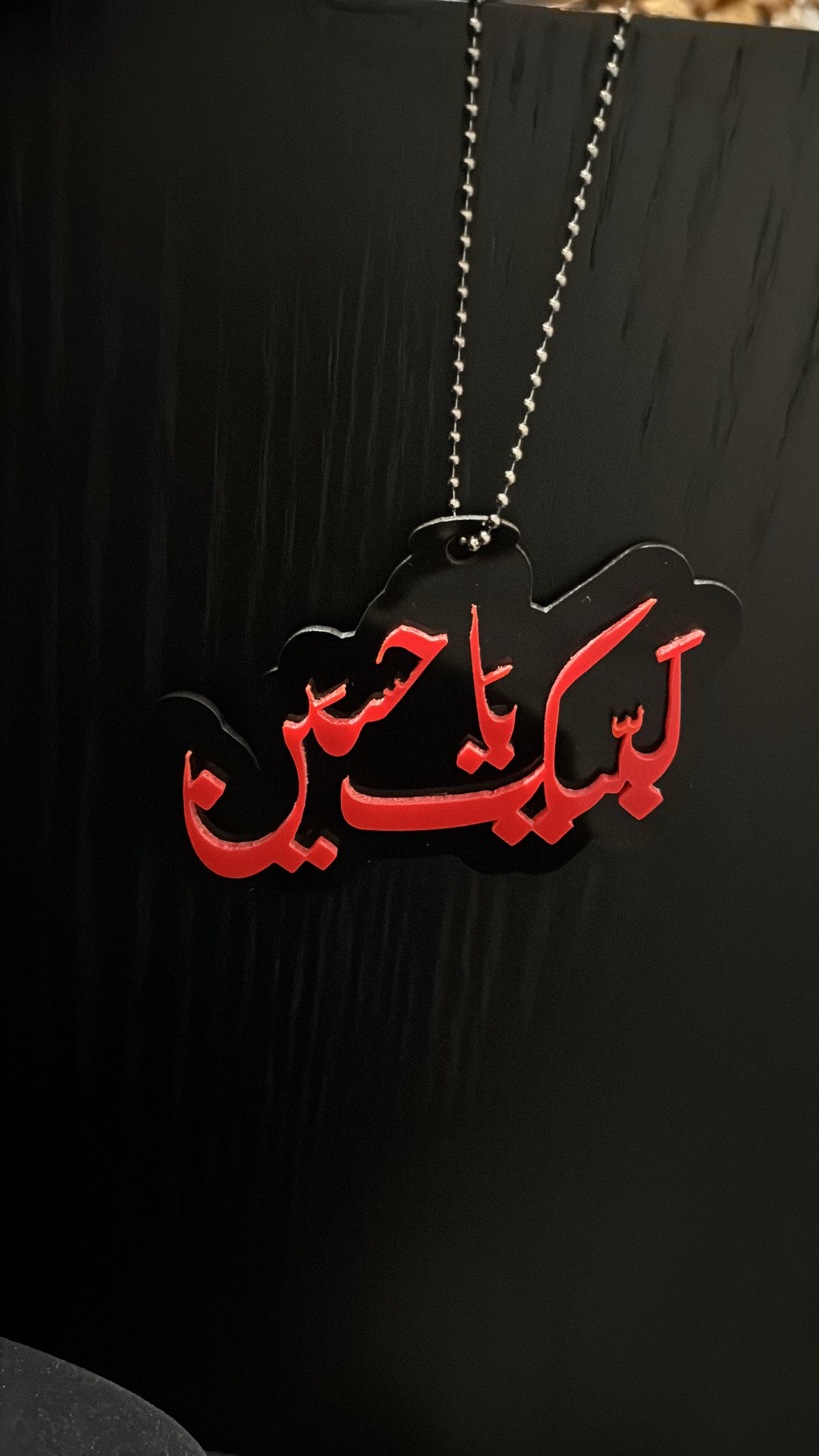 Labaik Ya Hussain Car Hanging