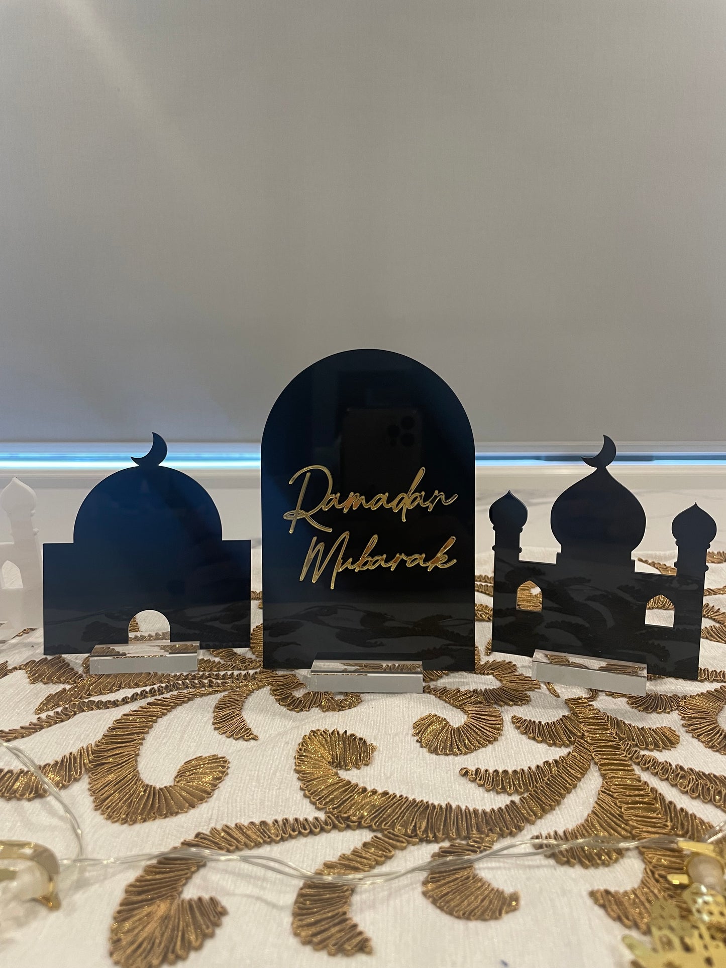 Ramadan Mubarak/Kareem Arch acrylic set