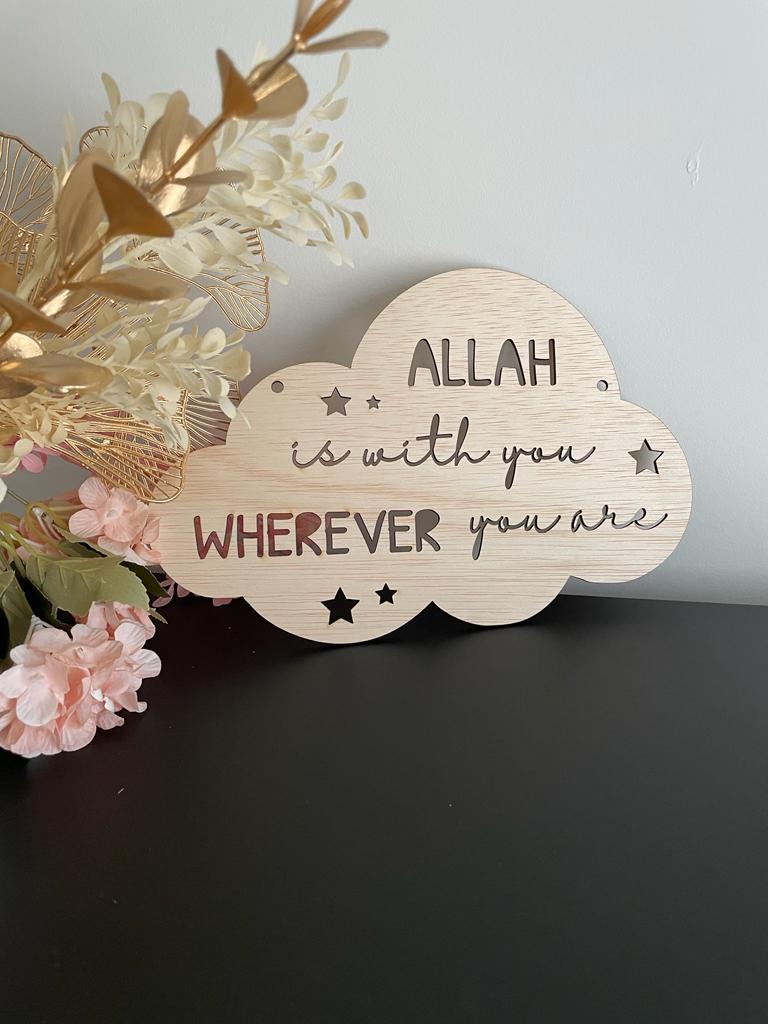 Allah is with you wherever you are