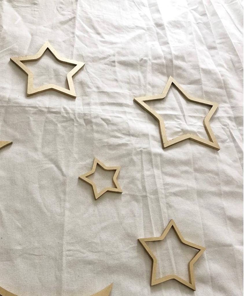 Wooden Star set