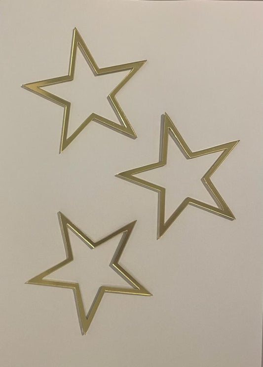 Acrylic star set