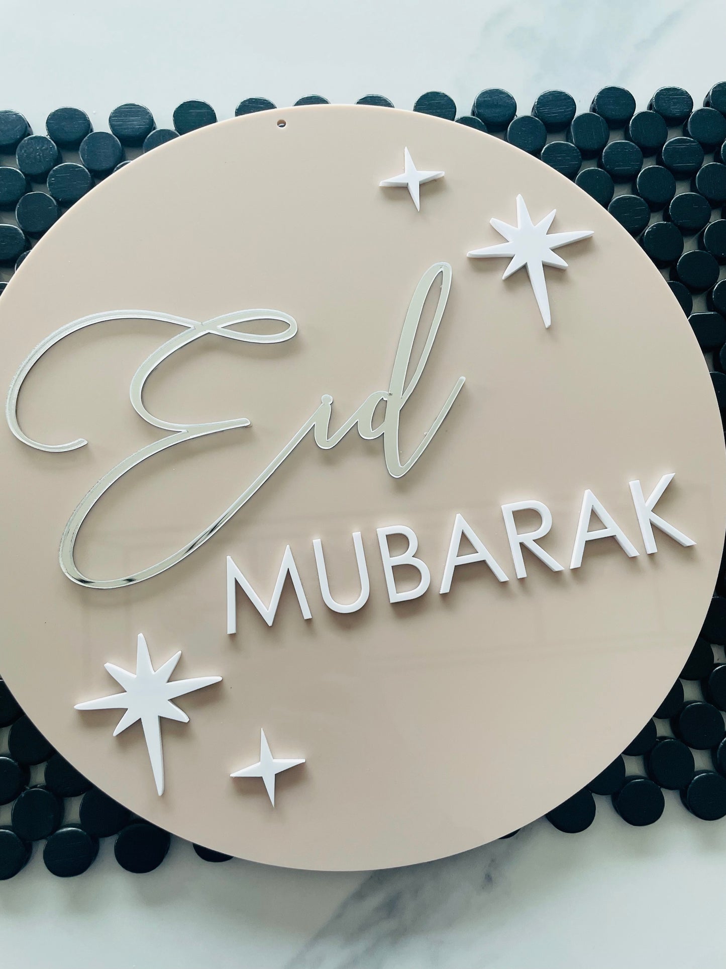 Ramadan & Eid double sided 3D sign