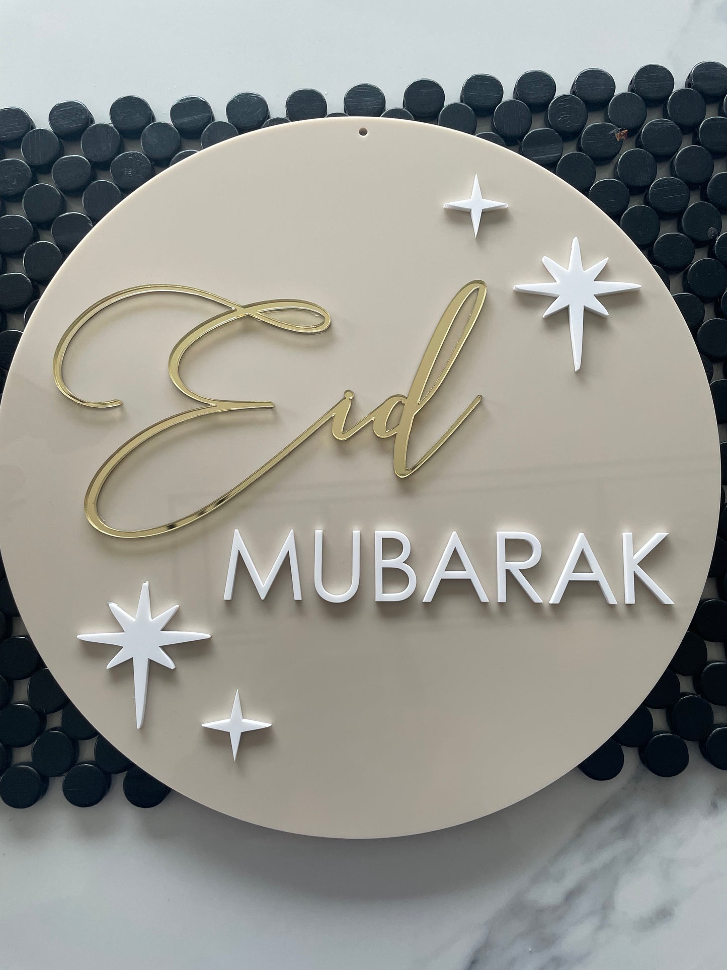 Ramadan & Eid double sided 3D sign