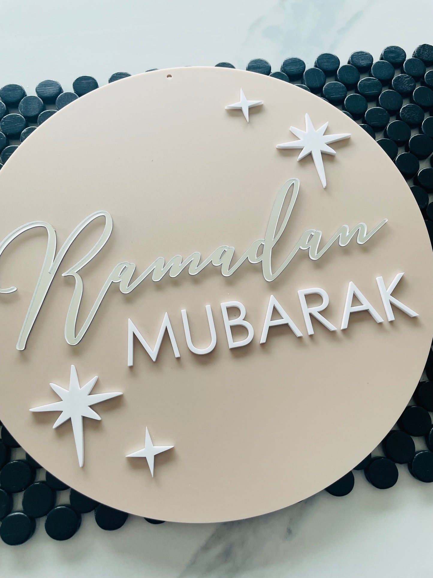 Ramadan & Eid double sided 3D sign